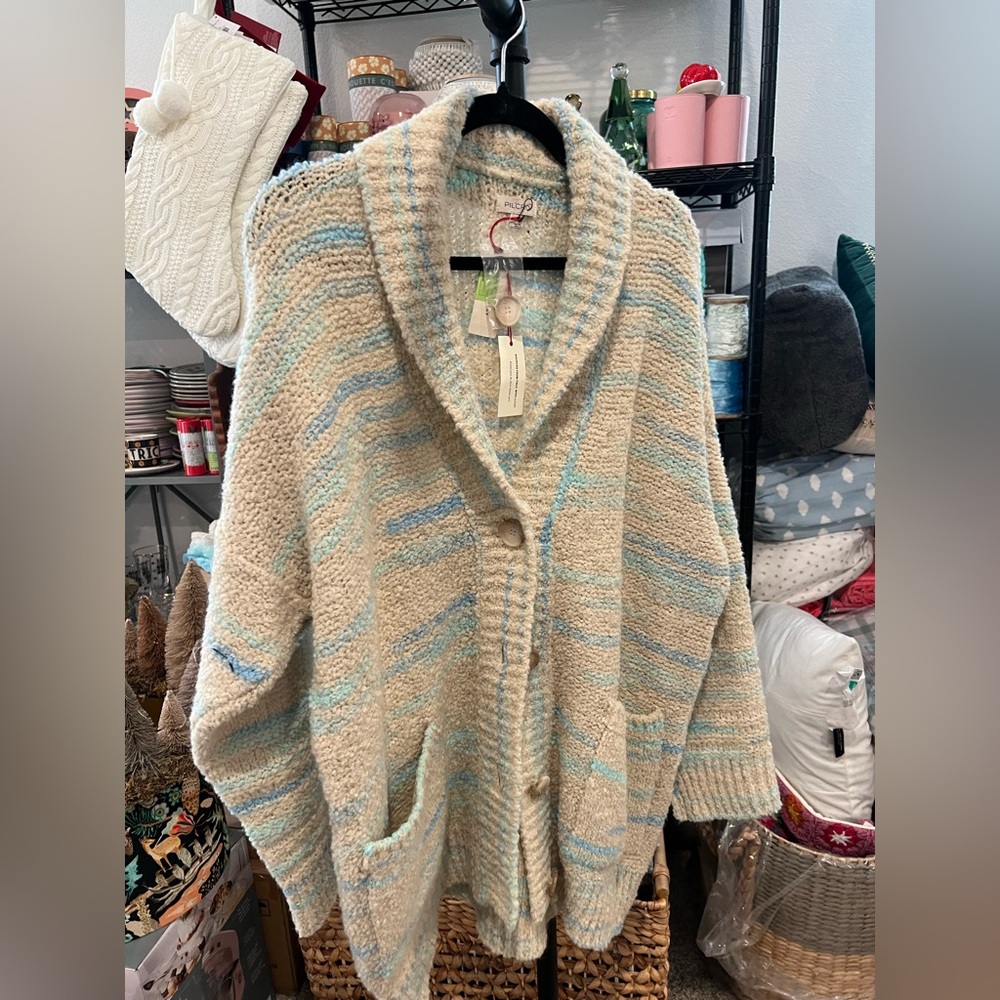 Anthropologie Pilcro Oversized Cardigan Sweater, SMALL NWT - Picture 6 of 8